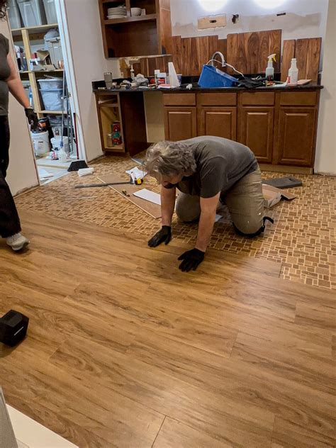 How to Install Luxury Vinyl Tile Over Linoleum