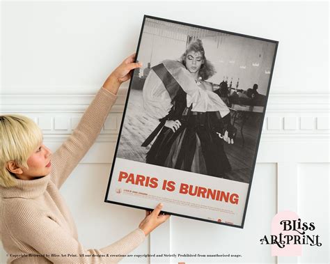 Paris is Burning Movie Poster Paris is Burning Film Poster | Etsy