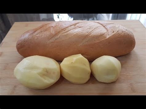 Если есть КАРТОШКА и ХЛЕБ! Простая картошка а рецепт будут спрашивать ...