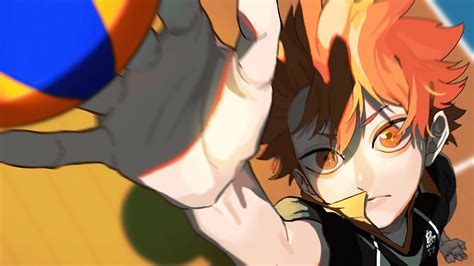 Haikyuu, Anime, Shoyo Hinata, Karasuno, Volleyball HD Phone Wallpaper ...