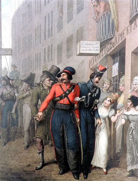 Казаки в Париже в 1814 году. Акварели Георга-Эммануэля Опица: humus