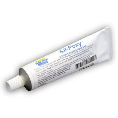 Sil-Poxy Silicone Adhesive - 3 Ounce Tube - Walmart.com