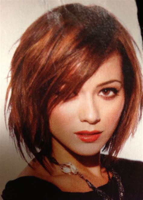 Bold neon colors will soon pair with bob hairstyles choppy cuts 39