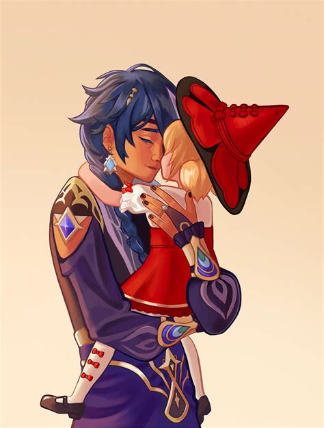 Kaeya and klee by hitokach1 on DeviantArt