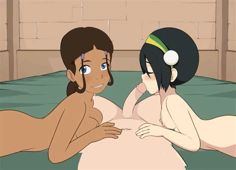 Post 3661437: animated Avatar_the_Last_Airbender Katara Mity Toph_Bei_Fong
