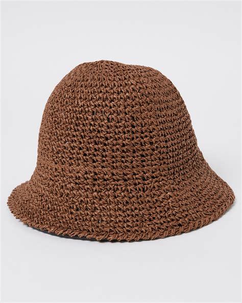 The Hidden Way Felix Flat Bucket - Brown | SurfStitch