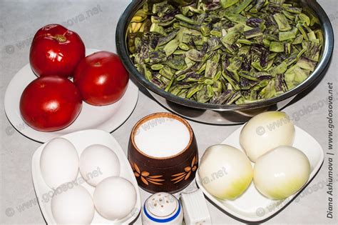 Стручковая фасоль с помидорами и яйцами. Рецепт с фото | Голосова.net