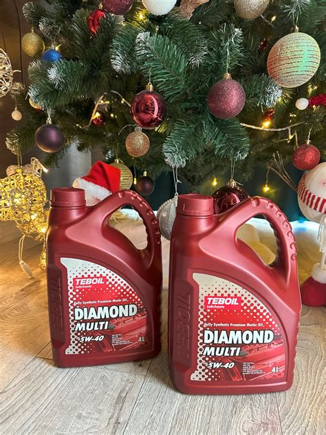 #93 Масло TEBOIL DIAMOND MULTI SAE 5W‑40 (замена) — BMW X5 (E53), 3 л ...