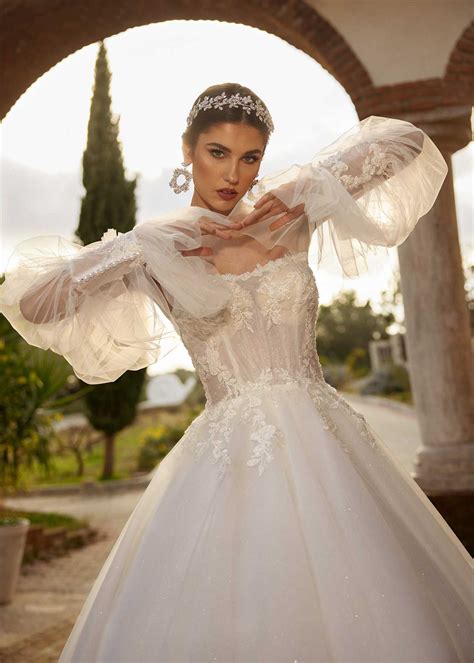 Mesh long sleeve wedding dress 60 photos - Astyledwedding.com
