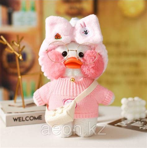 Мягкая игрушка Утка Лалафанфан (Lalafanfan Duck) в Алматы с доставкой ...