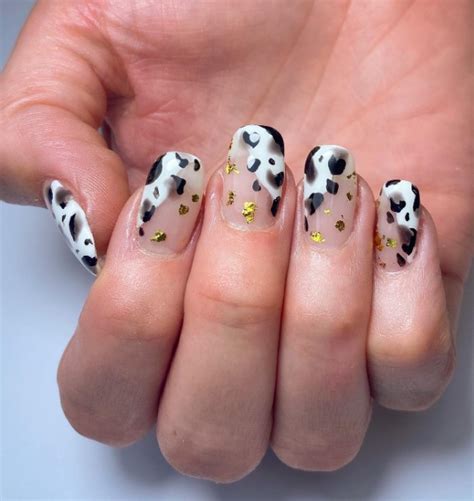 50+ Cow Print Nails That’ll Make All Hearts Swooooon