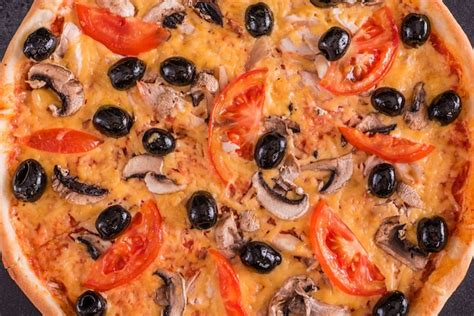 Premium Photo | Tasty fresh hot pizza