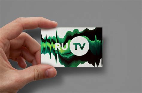 RU TV Rebranding on Behance