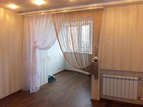Нитяные шторы, кисея