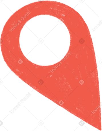 Red location icon PNG, SVG