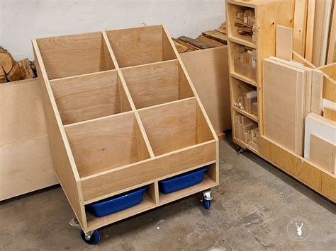 plywood sheet storage plans