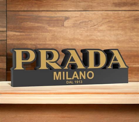 STL file Prada Logo, LED Lampe 🎨 (3MF and GCODE)・3D printer design to ...