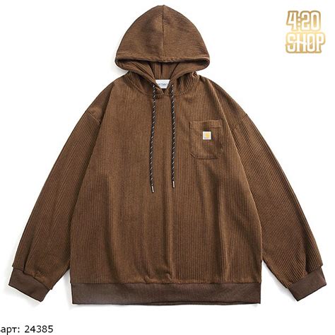 худи carhartt (кор.вельвет)