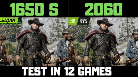 GTX 1650 Super Vs RTX 2060 Benchmark Comparison In 12 Games - YouTube