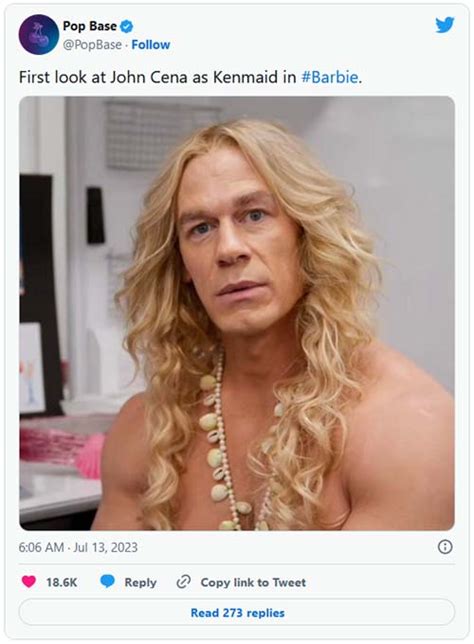 Get a first look at John Cena as Mermaid Ken in Barbie - Dhaka Mirror