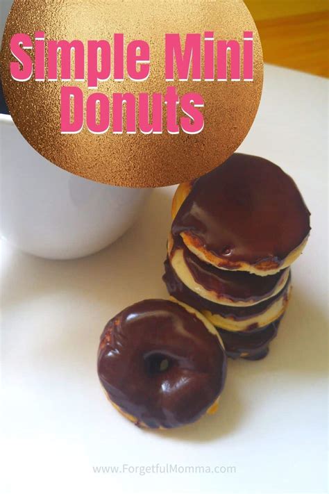 simple mini donuts forgetful momma