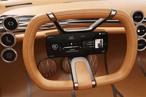 Hyundai может отказаться от стандартной приборки в пользу монитора на руле