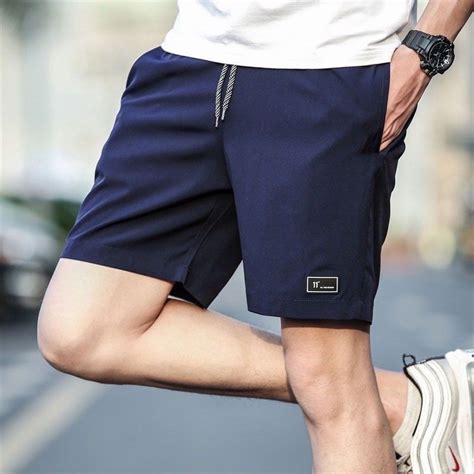 ready stock men shorts casual short pants plain sport shorts men