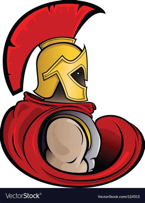 Trojan warrior Royalty Free Vector Image - VectorStock