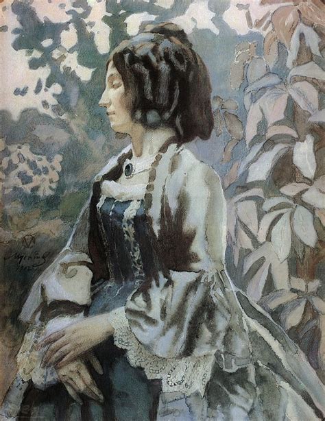 Дама в голубом. Картина В. Э. Борисова-Мусатова (Ирина Каховская ...