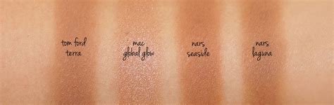bronzer-swatches - The Beauty Look Book