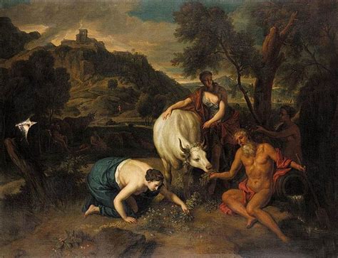 The Greek Myth of the Wanderings of Io, the Woman Transformed to a Cow ...