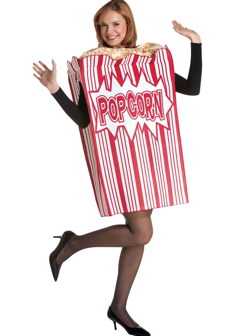 Adult Movie Night Popcorn Costume