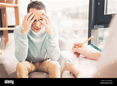 troubled man  res stock photography  images alamy