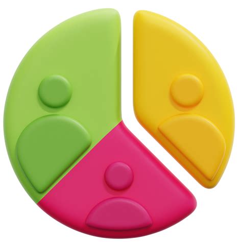customer segment 3d render icon illustration 21616710 PNG