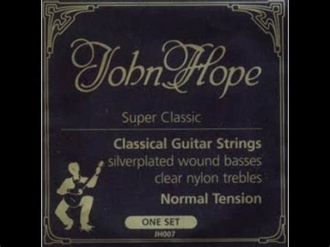 Струны John Hope.Истинно немецкое качество.Выбор профессионала - YouTube