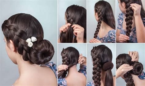 how to do donut hair bun