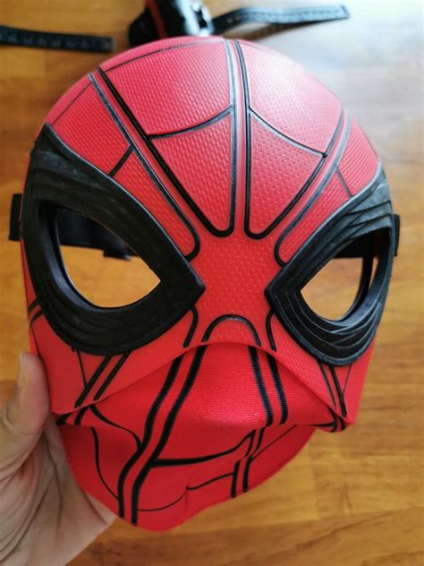 Spiderman hand web shooter and mask, Hobbies & Toys, Toys & Games on ...