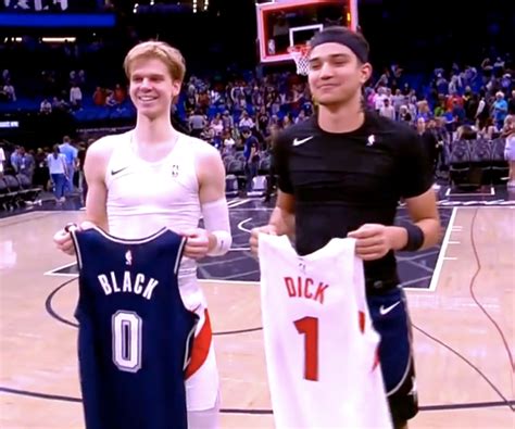 nba team scrambles  nsfw gradey dick anthony black jersey swap