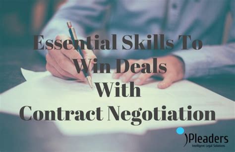 Learn How to Win Deals With Contract Negotiation 