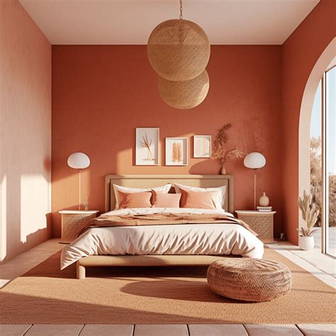 chambre terracotta  exemples pour une ambiance cosy