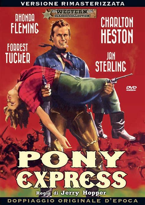 pony express: Amazon.de: Charlton Heston, Rhonda Fleming, Jan Sterling ...