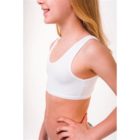 Майка-топ для девочки Donella 6683578 белый купить оптом в HappyWear.ru