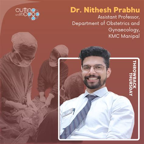 throwback thursday dr nithesh prabhu cutting edge