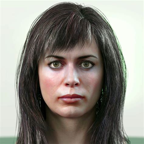 3D Model Eve Myles by vefilanna