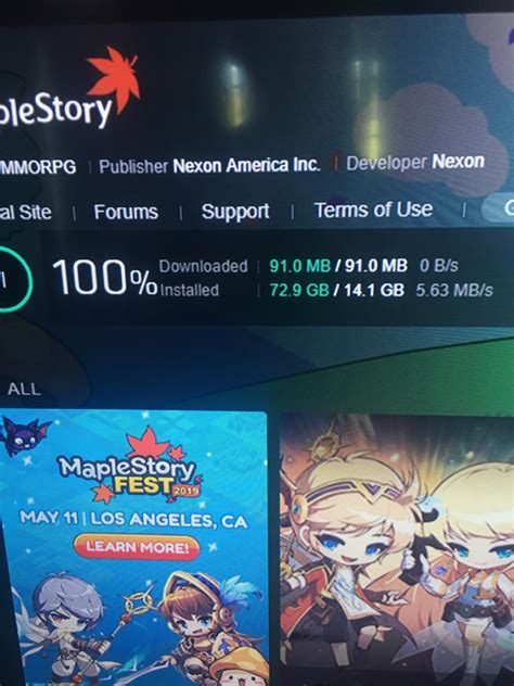 Um is this Normal for the new v.204 update? : r/Maplestory