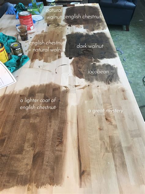 Butcher Block Countertop Stain Colors – Countertops Ideas