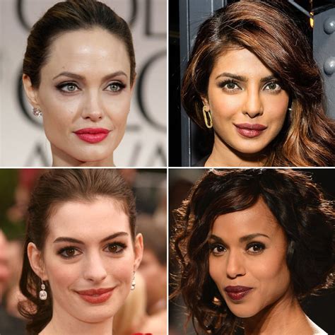 celebrities  downturned lips