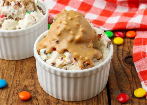 Peanut Butter Ice Cream Topping - Barefeet in the Kitchen