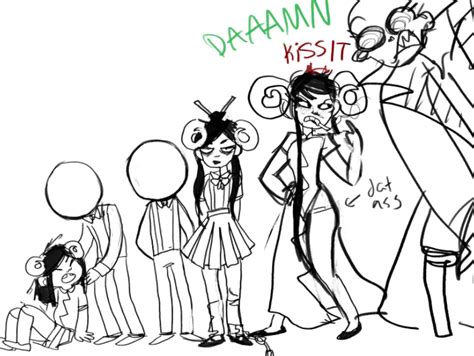 Evolution of The Handmaid : r/homestuck