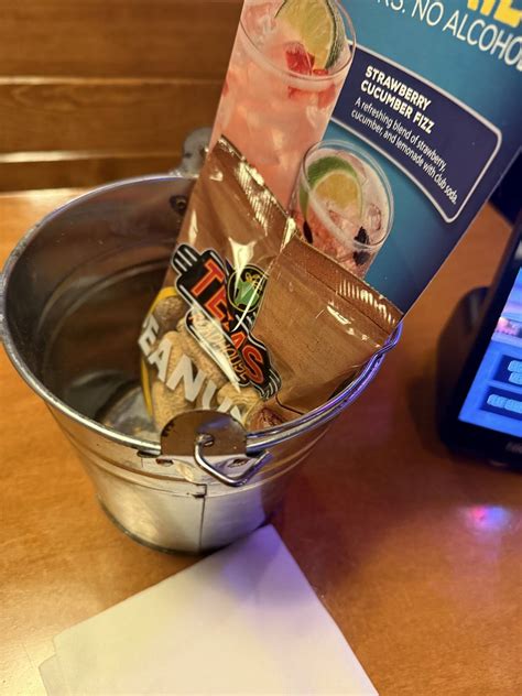 Carta de barbacoa Texas Roadhouse, Baton Rouge